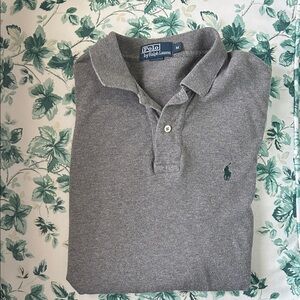 Polo by Ralph Lauren Charcoal Polo Longsleeve Shirt
